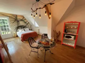 Grande Chambre Familiale VERTE Tout Bonnement Bien - Camera