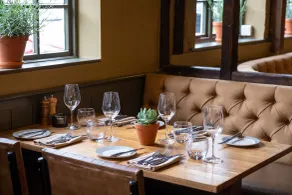 The Cricketers Clavering - Restaurante