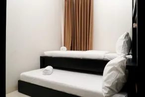 2BR with Study Room Apartment Seaview at Marina Ancol By Travelio - Rum