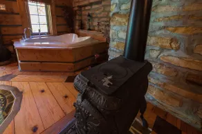 Domaine Rivière Sacacomie - Chalet Le Pic Bois - Chambre