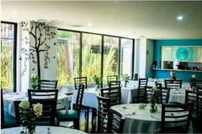 Apartaestudios Los Andes - Restaurant