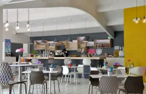 Camping Les Places Dorees - Restaurant
