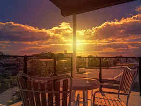 The Windsor, Hotel Rooms & Apartments - Ausblick vom Zimmer