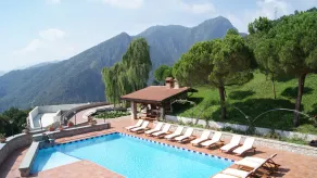 Resort San Pellegrino Terme - Ausblick vom Zimmer
