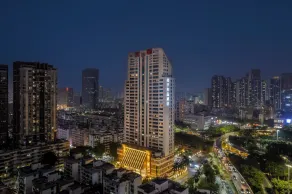 Crystal Orange Hotel, Joy City, Bao'an Center, Shenzhen - Vistas desde la habitación