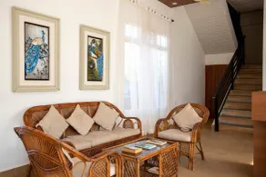 La Vaiencia Beach Resort, Morjim - Reception