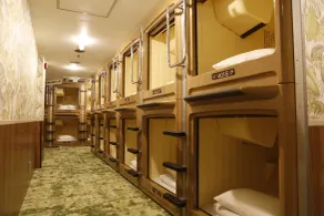 Shinjuku Kuyakusho-mae Capsule Hotel - Room