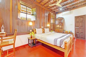 Alaya Stays Palm Dale Heritage Backwater Retreat with Garden & Restaurant - Chambre