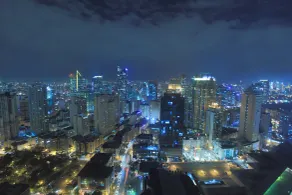 Raffles Makati - Vue de la chambre