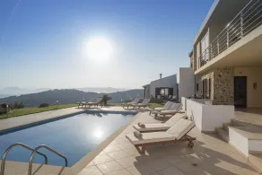 Skiathea Villas, ein luxuriöser Villenkomplex - Pool