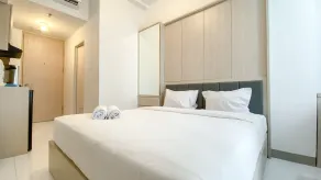 Relaxing Studio At Tokyo Riverside Pik 2 Apartment - Chambre