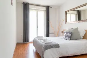 Apartment-Komfort-Nasszelle - Zimmer