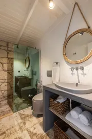 Deniz Kabugu Hotel - Baño
