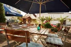 Hotel Adler Westhausen  - Refeições ao ar livre