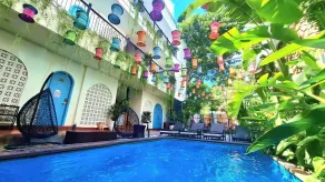 SECRET GARDEN Hostel - WANDERNEST Cat Ba - Piscine