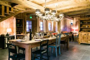 Chalet Hôtel La Marmotte - Restaurant