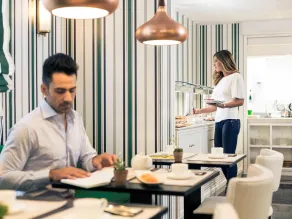 Hotel Mercure Jardines de Albia - Restaurant