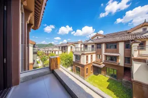 Zhangjiajie Hidden Hills Villa - Avatar Hallelujah Mountain Entrance - Ausblick vom Zimmer