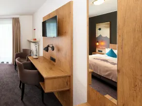Hotel Hanauerlehen - ruhige & zentrale Top-Lage - mit Schwimmbad, Sauna, Parkplätze & Café - bayerischer Familienbetrieb - Quarto