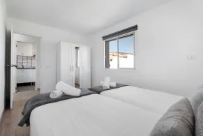 Maison de vacances 'Bonito Apartamento Cristian Playa' avec balcon et Wi-Fi - Chambre