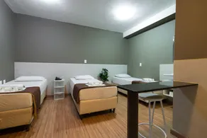 Hotel BH Inn Palmares - Fácil Acesso Cristiano Machado, Centerminas e Minas Shopping - Habitación