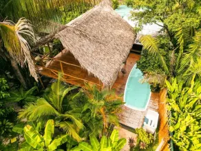 Cabinas Playa Surf Hostel - Piscina
