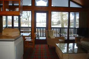 Loch Monzievaird Chalets - Stue