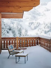 Hotel Le Coucou Méribel - Vue de la chambre