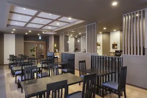 Hotel Route-Inn Shinano Omachi Ekimae - Restaurant