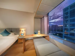Pagoda Design Hotel Hangzhou Zijingang - Near Zhejiang University and Xixi National Wetland Area - Chambre