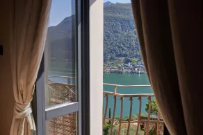 Relais Castello di Morcote - Vue de la chambre