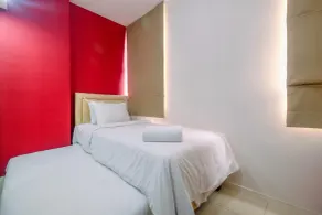 Comfort 2BR Apartment at Cervino Village By Travelio - Værelse