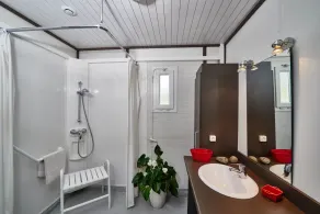 Camping de Trezulien - Badeværelse