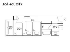 THE NEST NAHA - Zimmer