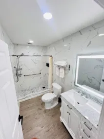 Sunshine Inn & Suites Venice, Florida - Salle de bain