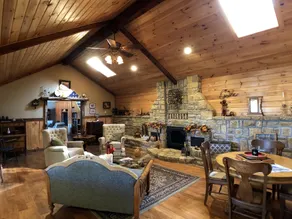 Walnut Waters Bed & Breakfast - Sitzecke in der Lobby