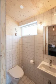 Aska, Modern Cabin - Badezimmer