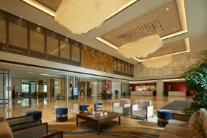 New Century Hotel Tiantai Zhejiang - Lobby sitting area