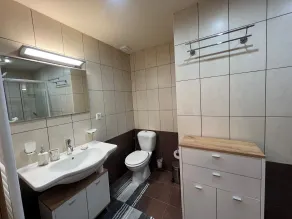Spacious One-Bedroom Apartment with Large Panoramic Terrace - Bathroom