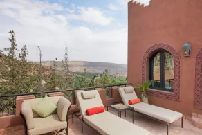 Kasbah Tamadot - Sir Richard Branson's Moroccan Retreat - Ausblick vom Zimmer