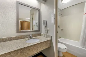 Red Roof Inn Buffalo - Niagara Airport - Bathroom