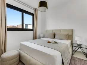 One-Bedroom Apartment with Balcony - Room