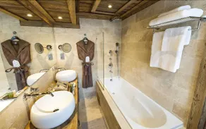 Le Chalet Blanc - Salle de bain