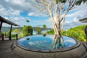 Bong Lux Hostel Nusa Lembongan - Ausblick vom Zimmer