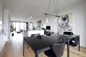 Modern Apartment in Copenhagen Sluseholmen With a Marvellous View - Living area