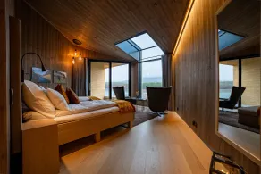 Sorrisniva Arctic Wilderness Lodge - Utsikt fra rommet