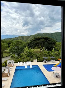 Ivanna Hotel Campestre - Santa Fe de Antioquia - Ausblick vom Zimmer