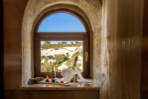 Uchisar Kaya Otel - Vistas desde la habitación