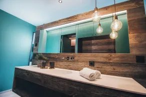 Aparthotel Bacher - Badezimmer