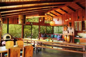 Camino Nuevo Monteverde Ecolodge - Dining room